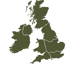 UK venue map